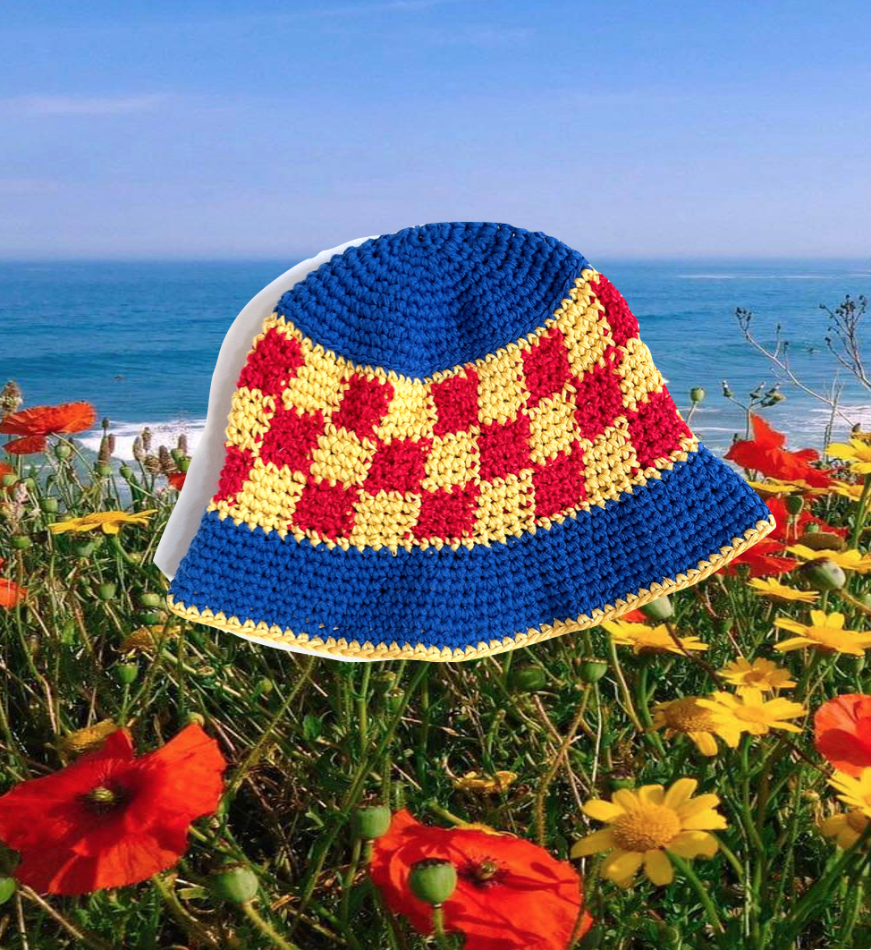 Domino Bucket Hat — London Kaye
